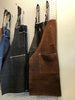Apron chap suede/leather