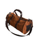 UB05a Treaded suede & latigo duffle