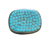 Turquoise buckle belt