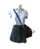 Suede Wrap Skirt