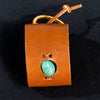 C01 TURQUOISE LEATHER CUFF