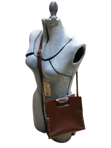 B33 BRAIDED HANDLE SHOULDER BAG - Dean accessories