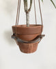 Leather plant holder